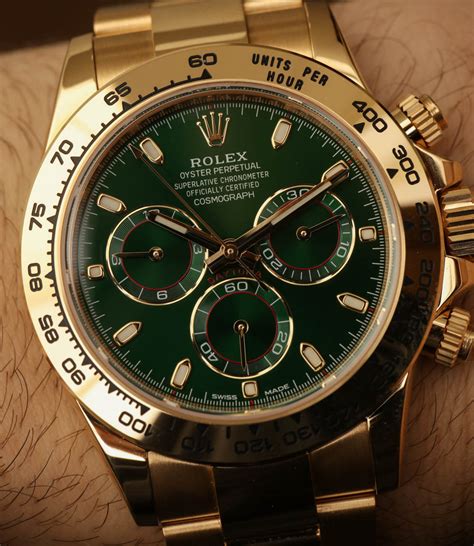 rolex daytona green dial price in india|rolex daytona green dial discontinued.